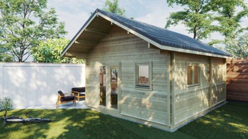 Loghouse Log cabin - LOFT-CABIN-A