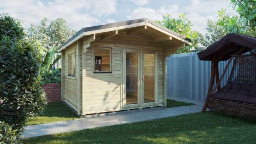 Loghouse Laragh Log cabin -3x3