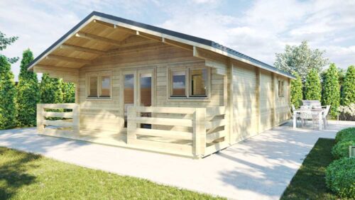 Two-Bed-Type-C2-Loghouse Log Cabins