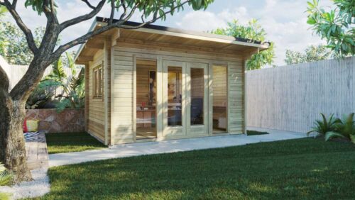 ASHFORD LOG CABIN 4m X 3m