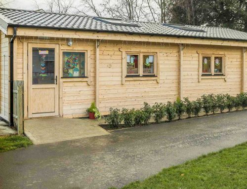 PRE-SCHOOL LOG CABIN PROJECT (May 2016)
