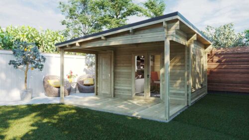 Loghouse log cabin - Rathcoole