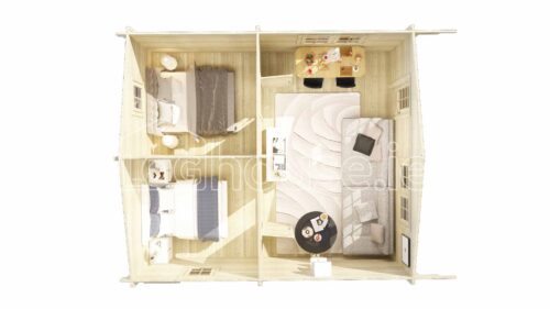 Sandyford Log Cabin Plan