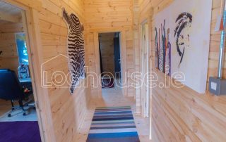 Three Bed Type A Log Cabin Hallway 2