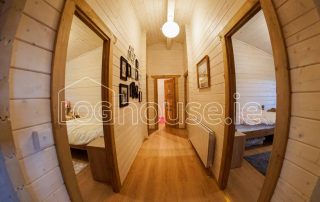 Four Bed Log Cabin Hallway
