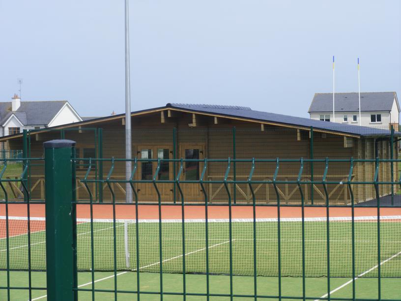 Club House Log Cabin Front