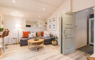 Two Bed Type D Log Cabin