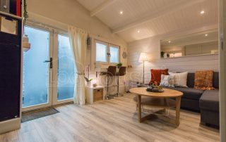 Two Bed Type D Log Cabin