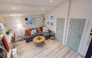 Two Bed Type D Log Cabin