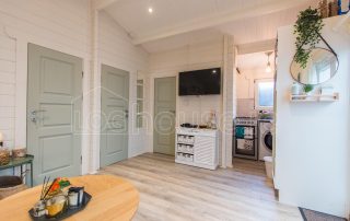 Two Bed Type D Log Cabin