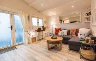 Two Bed Type D Log Cabin