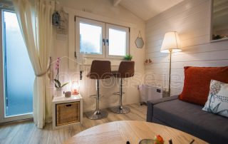 Two Bed Type D Log Cabin