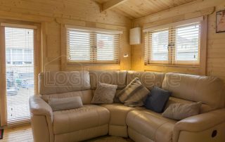 Two Bed Type E Log Cabin