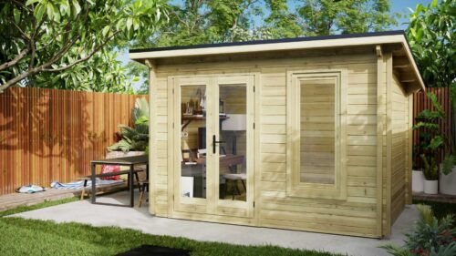 avoca-log cabin front